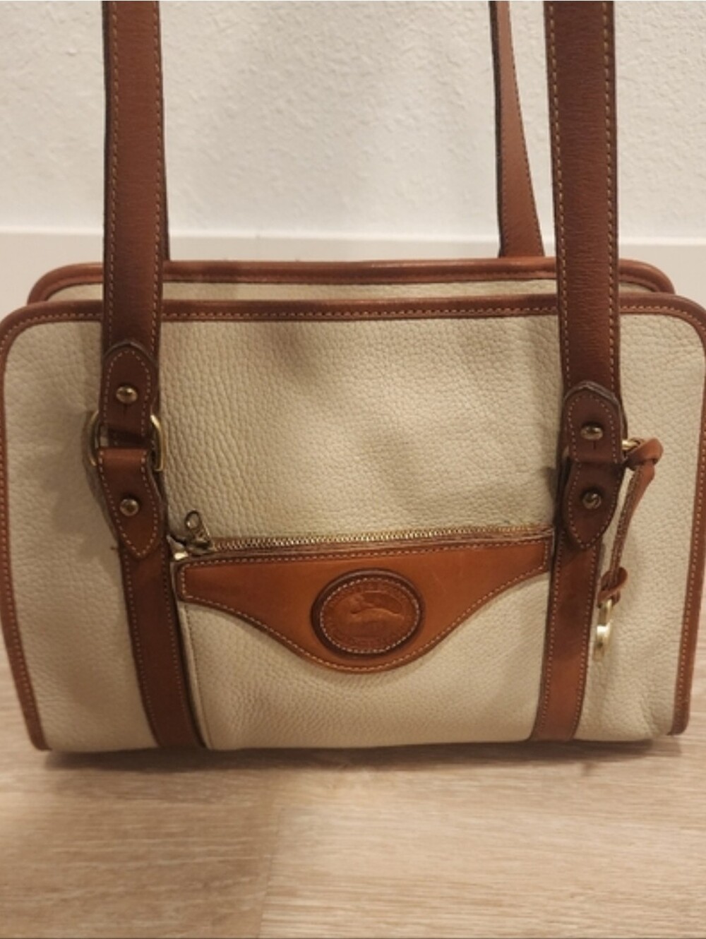 Vintage Dooney & Bourke All Weather Leather doctor bag